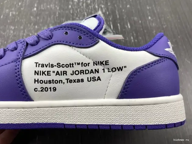 Cheap MAX AIR X JORDAN SCOTT 1 TRAVIS DM7890-386 OFF-WHITE X CUSTOM 0613